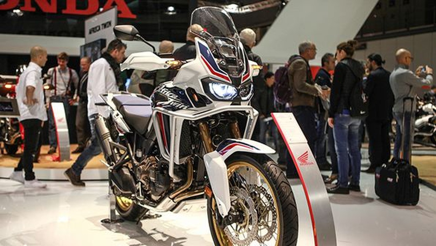 Honda ra mat moto phuot Africa Twin Adventure Sport 2018